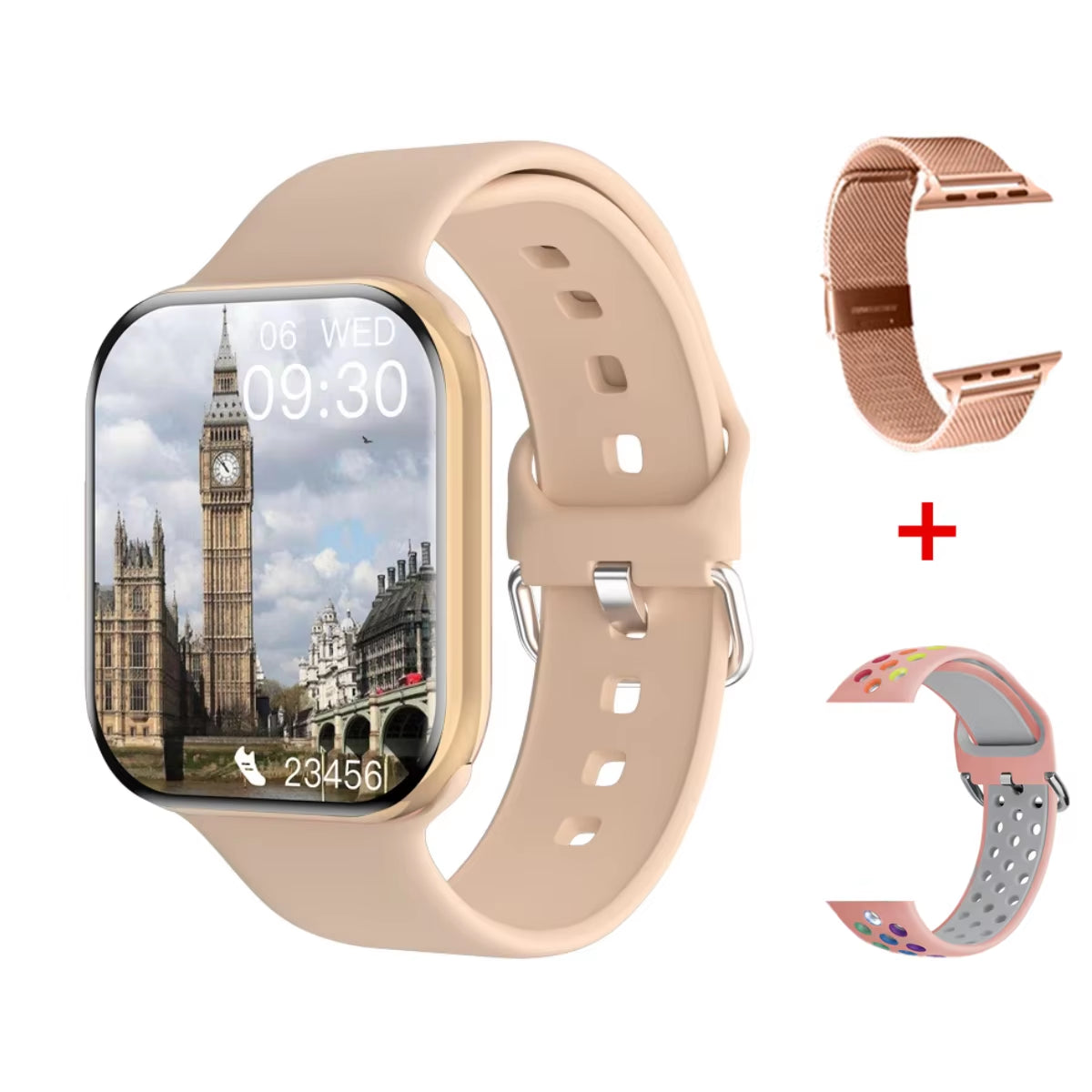 NEW Smart Watch Series 10 HD Screen Custom Dial Wireless Charging Men BT Call NFC Women Sport GPS Smartwatch for IOS Android